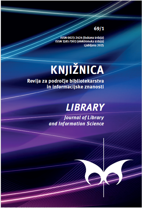 Naslovnica revije Knjižnica